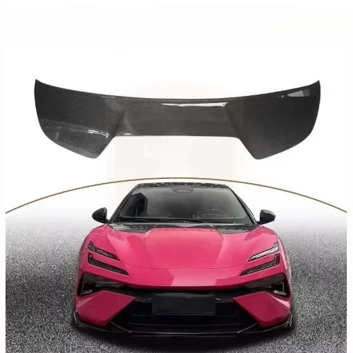 For Lotus Emeya 2024+ Dry Carbon Fiber OEM Style Car Front Hood Decoration Strip